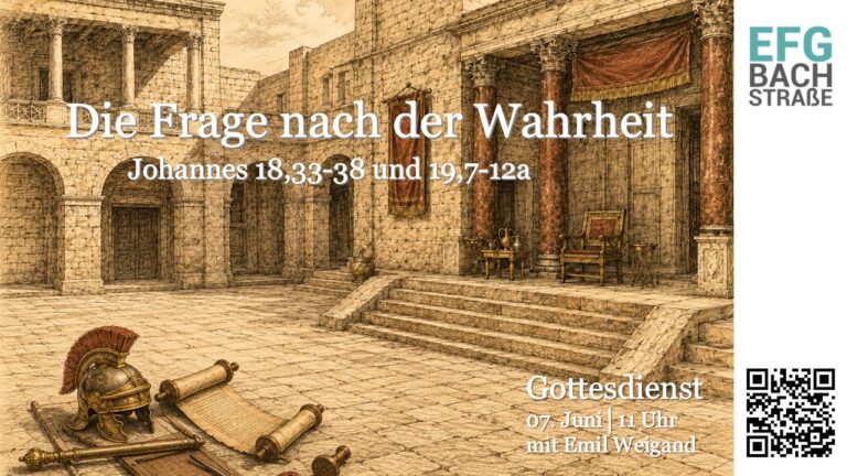 Gottesdienst-Startfolie - 07. Juni 2026